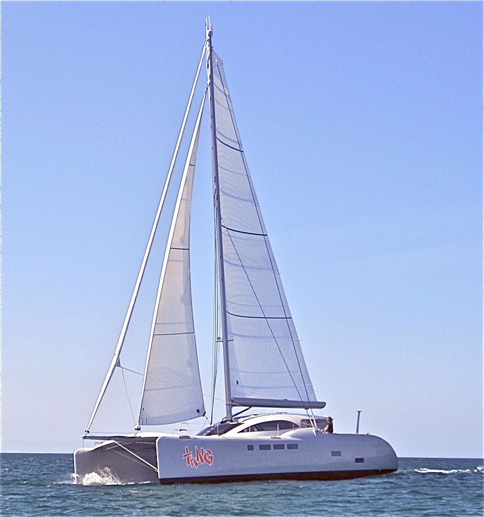TAG 60 being sailed single handed © Tim Van Der Steene